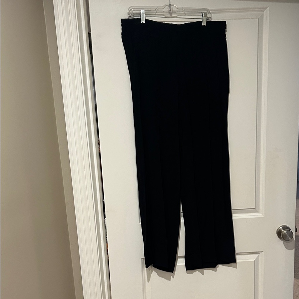 CAbi Black Wide Leg Pants